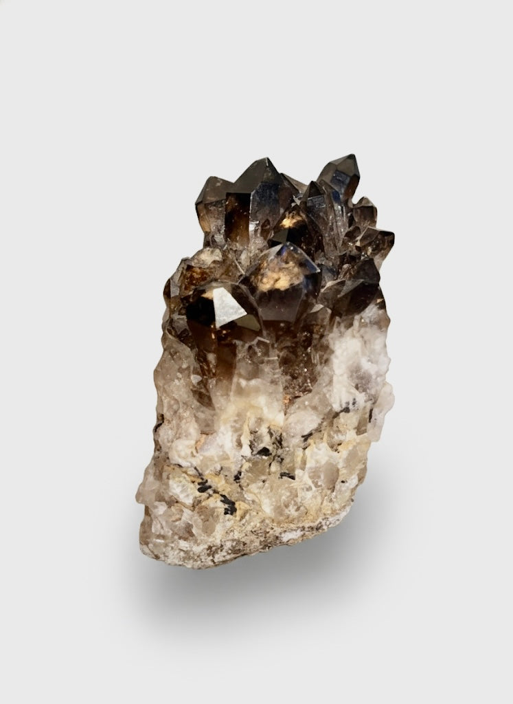 Smoky Citrine Cluster — Ethically Sourced from the Congo