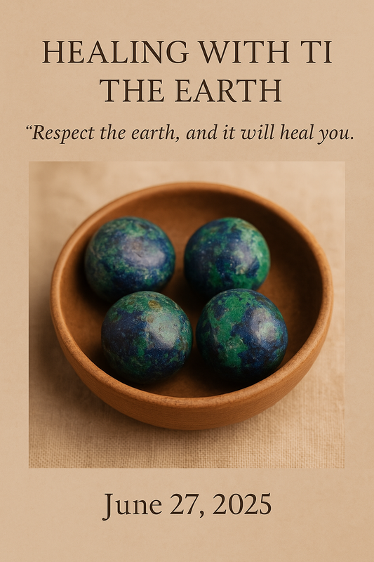 Healing with the Earth: Azurite-Malachite and the Power of Respect