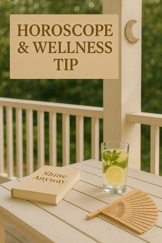 Sunday Spirit, Hydration & Cancer Season Vibes – July 13 Daily Horoscope