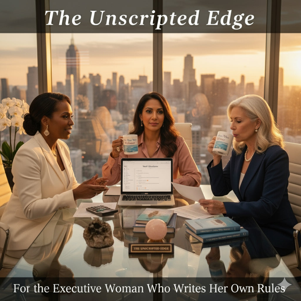 The Unscripted Edge Collection💵- "For the woman who knows the best view is the one she bought herself."
