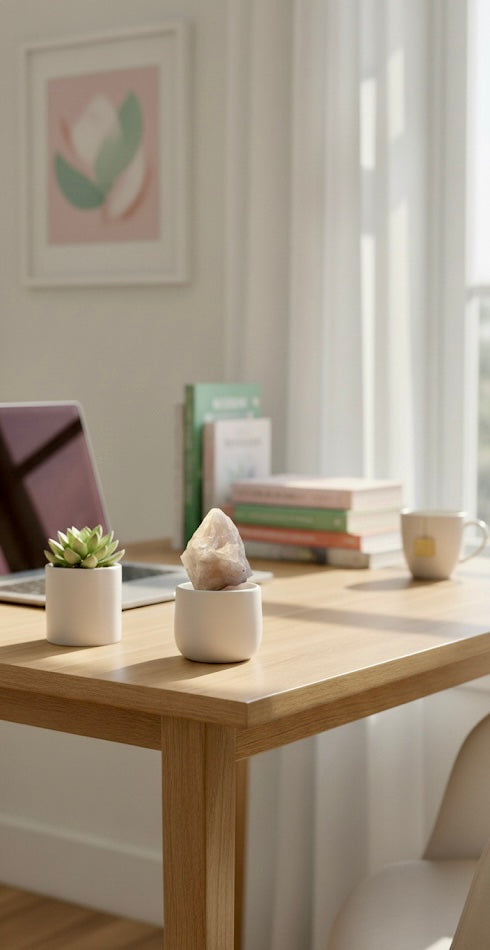 Raw Rose Quartz Crystal – Ethically Sourced from Arizona