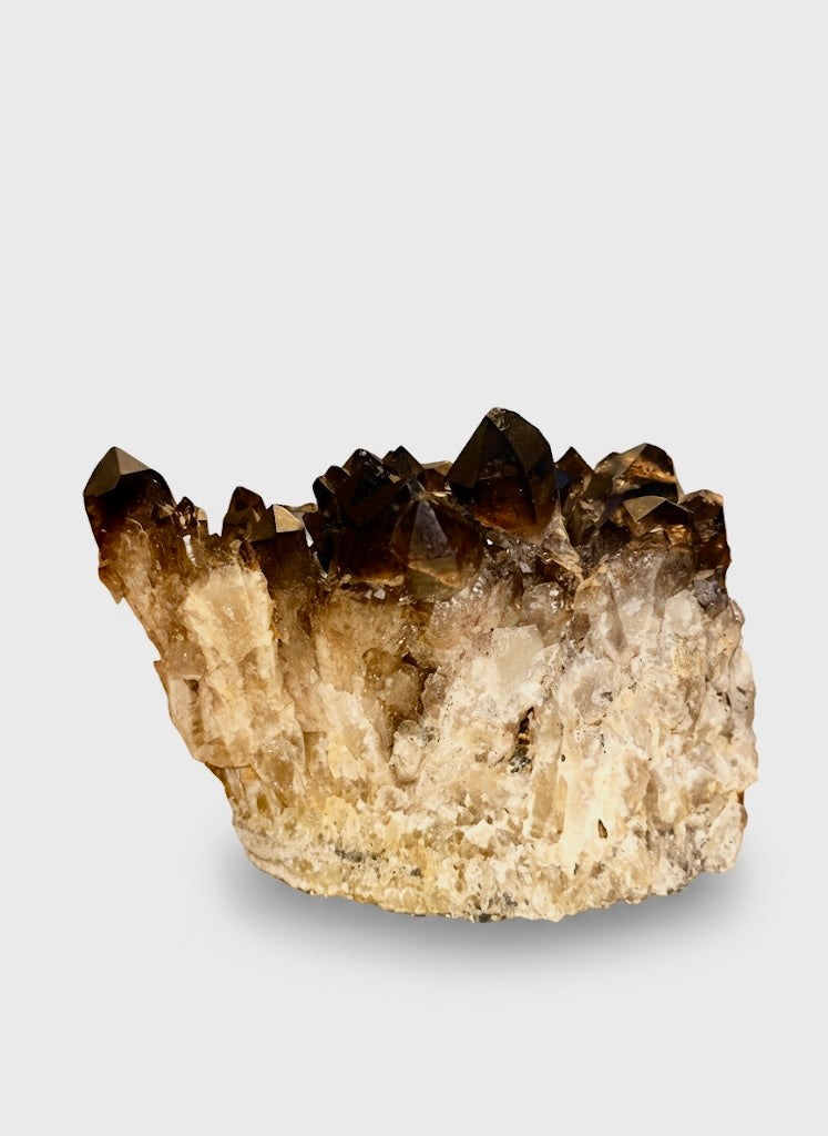 Smoky Citrine Cluster — Ethically Sourced from the Congo