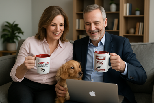 🐾 Alpha Legacy “Beware of the Dog” Mug 🐺16 oz