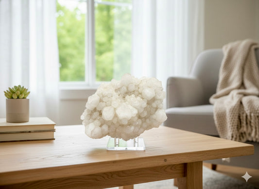 Cascading White Quartz Cluster — Lwena, Democratic Republic of the Congo