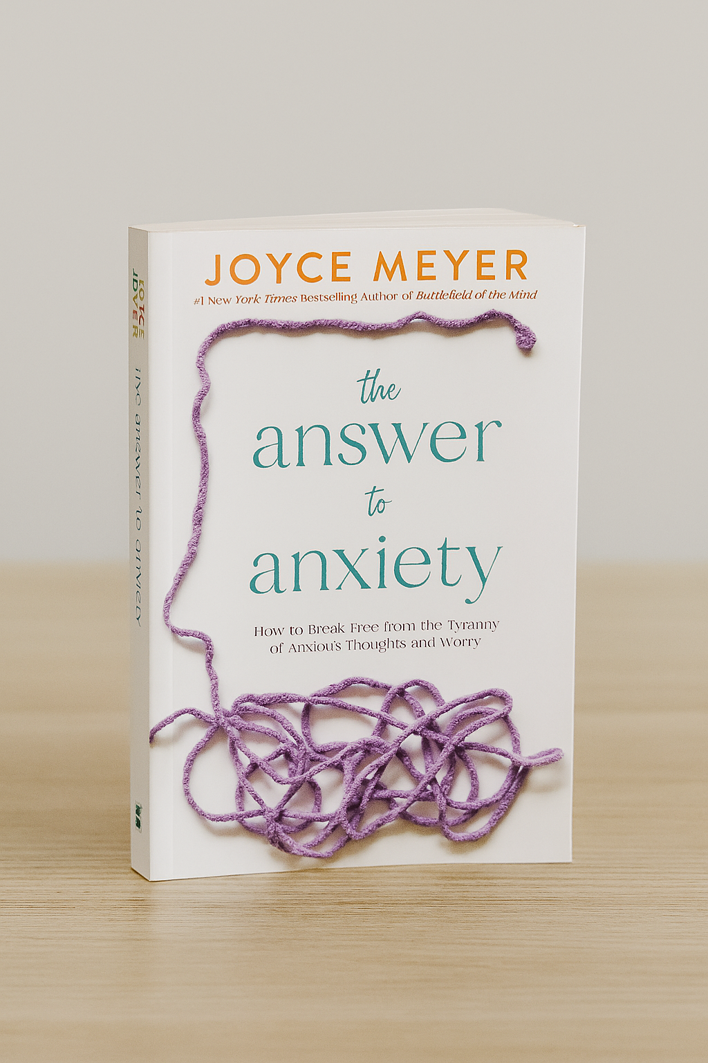 The Answer to Anxiety by Joyce Meyer (Small Paperback)
