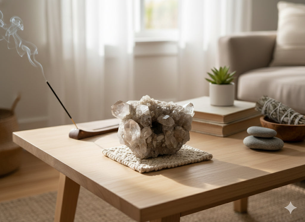 Smoky Quartz Cluster — Sourced from Arizona, USA