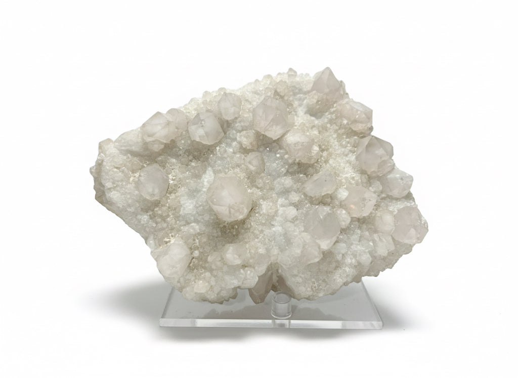 Cascading White Quartz Cluster — Lwena, Democratic Republic of the Congo