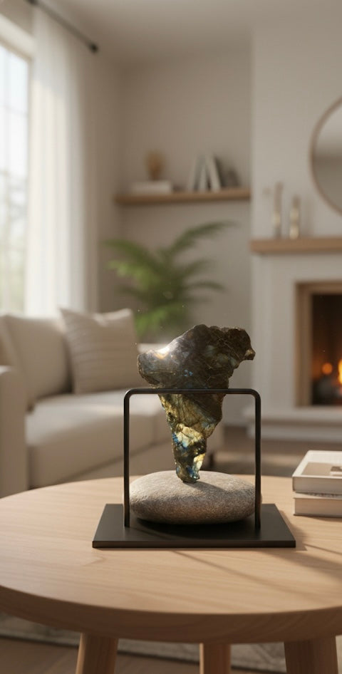 Labradorite Slab – Congo Origin