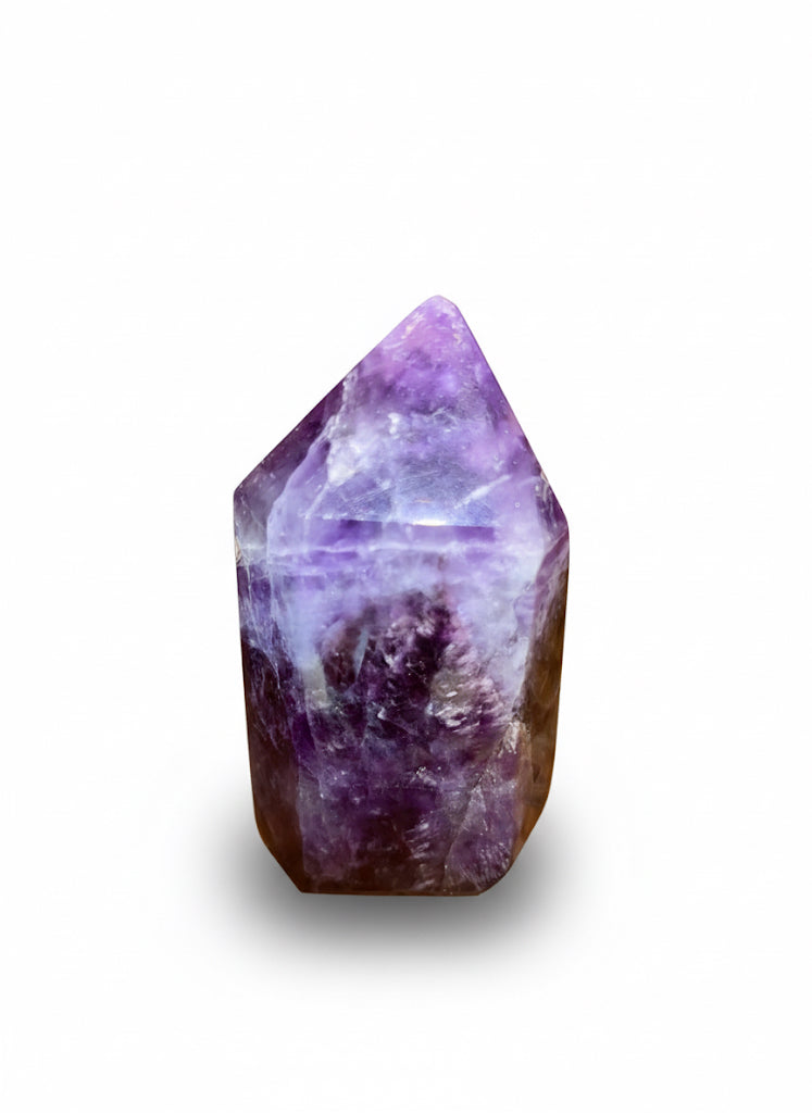 Congo Amethyst Crystal Points (2 Unique Pieces) — Wolf Vibrations Collection