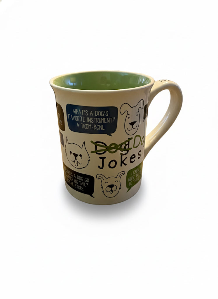 🐾 Alpha Legacy “Dad Dog Jokes” Mug 🐺 16 oz