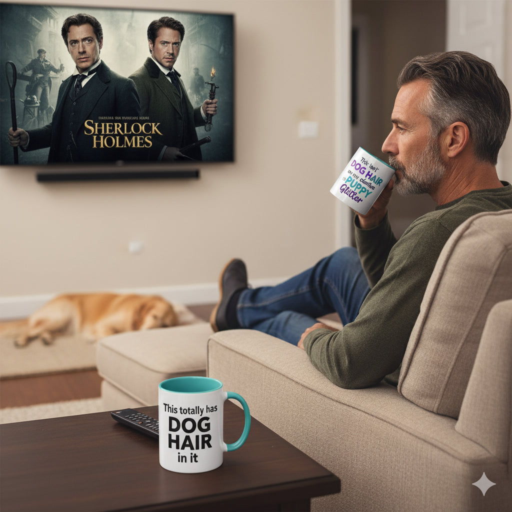 🐾 Alpha Legacy “Puppy Glitter” Mug 🐺 16 oz 🐾