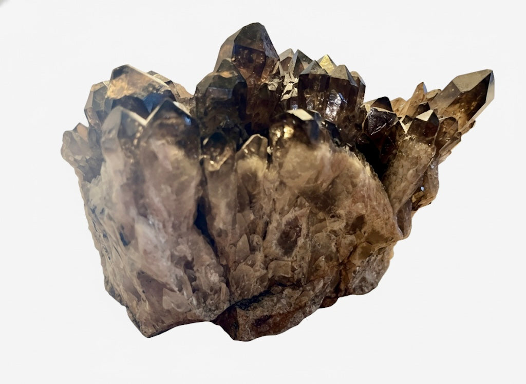 Smoky Citrine Cluster — Ethically Sourced from the Congo