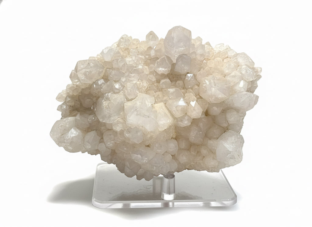 Cascading White Quartz Cluster — Lwena, Democratic Republic of the Congo
