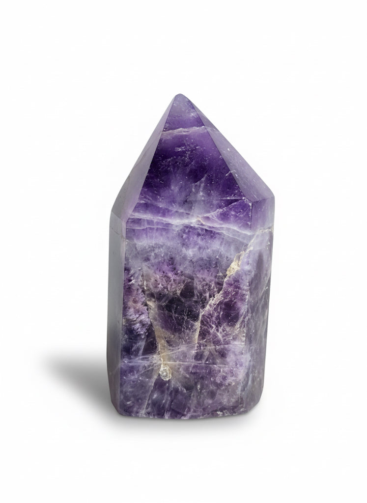Congo Amethyst Crystal Points (2 Unique Pieces) — Wolf Vibrations Collection