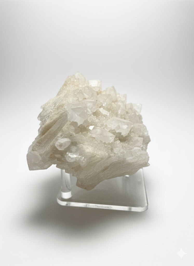 Cascading White Quartz Cluster — Lwena, Democratic Republic of the Congo