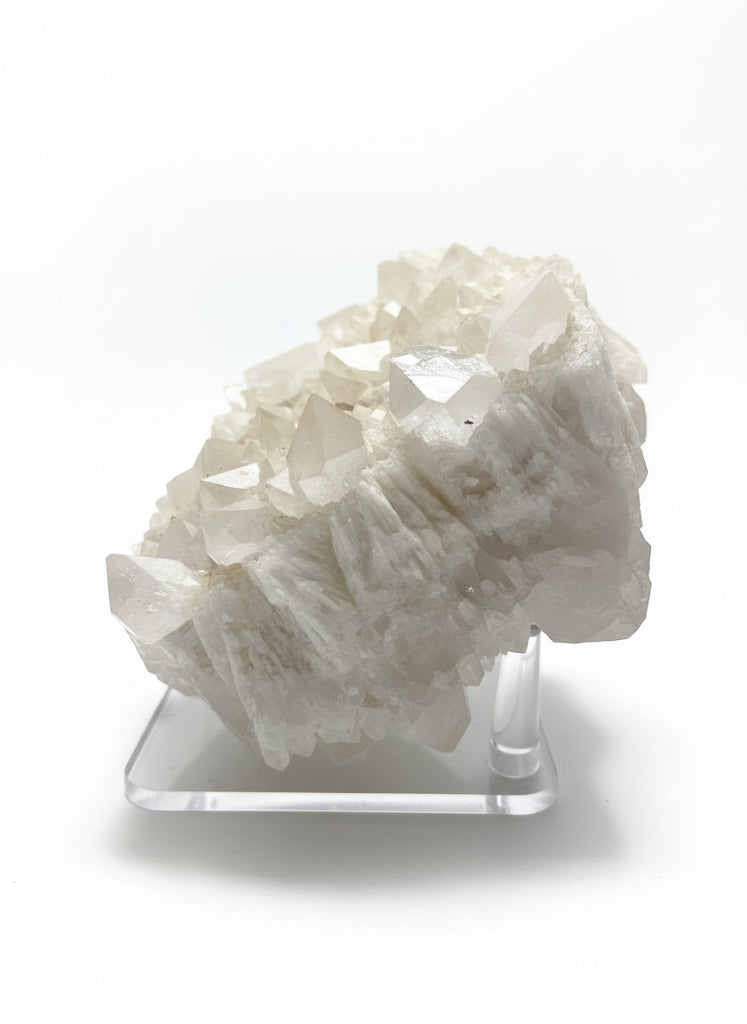 Cascading White Quartz Cluster — Lwena, Democratic Republic of the Congo