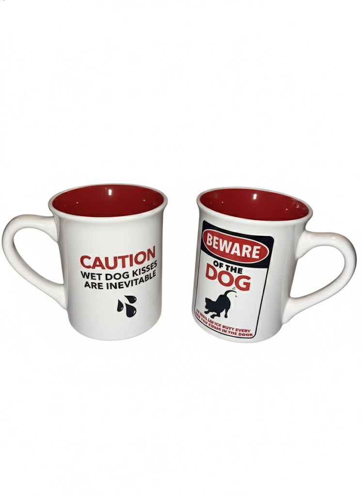 🐾 Alpha Legacy “Beware of the Dog” Mug 🐺16 oz