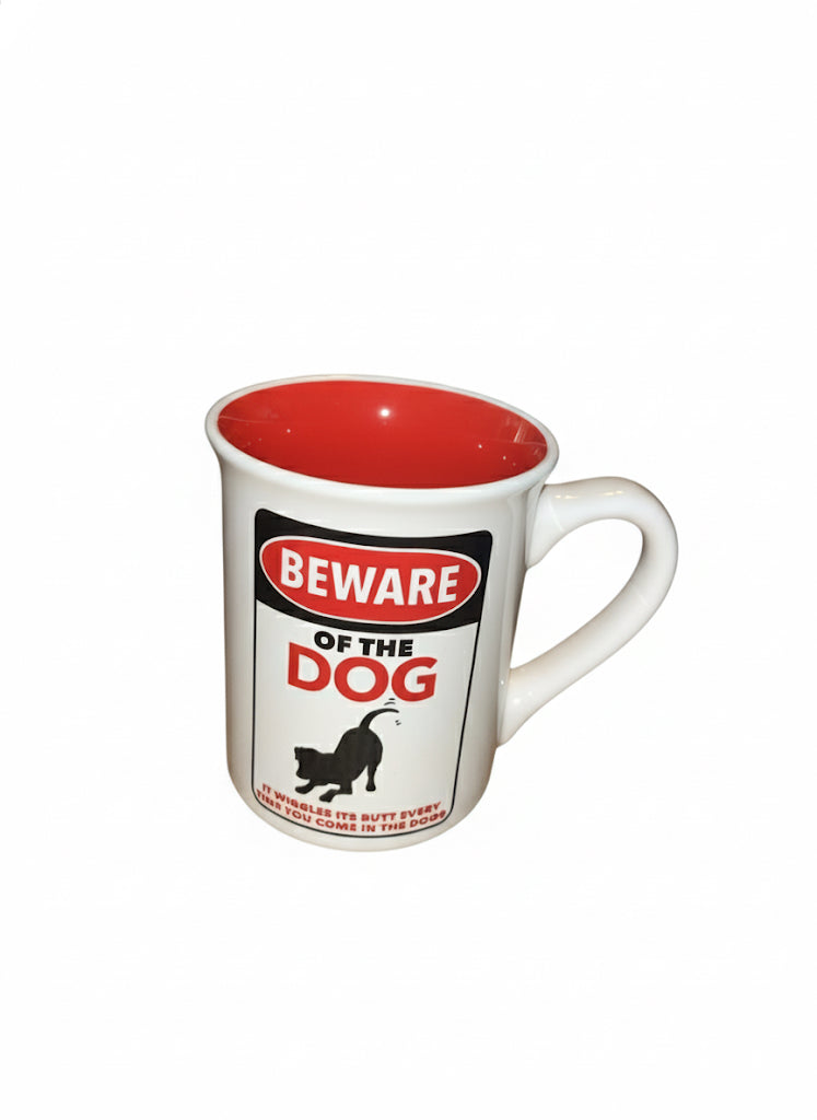 🐾 Alpha Legacy “Beware of the Dog” Mug 🐺16 oz