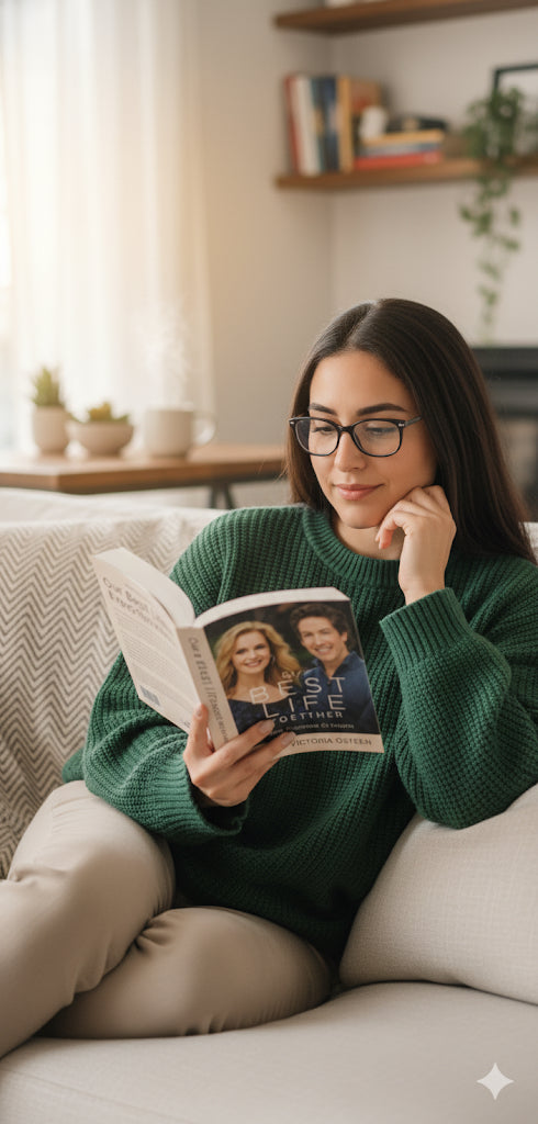 Our Best Life Together: A Daily Devotional for Couples -Joel and Victoria Osteen (Hardcover)